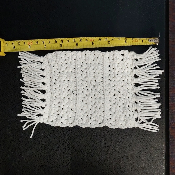 Rae Dunn Aquarius Mug and Handmade Mug Rug - Picture 7 of 7